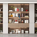 Modern Minimalist Full Wall Bookcase With Led Light For Book Storage And Home Decor