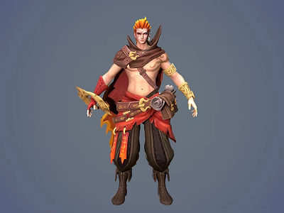 Game Character Male Character Anime Character Cartoon Character 3d model