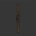 Wooden Square Kitchen Tool With Holes And Handles On Both Sides For Daily Use