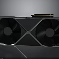 High Performance Graphics Card With Dual Fans And Metal Frame Design