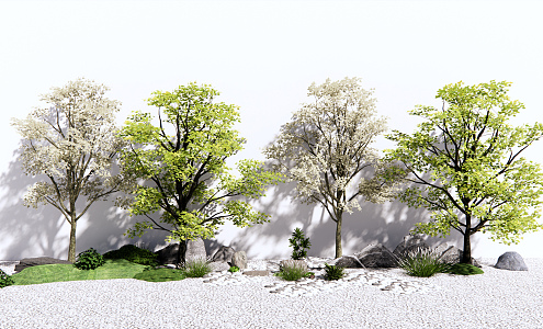 Modern Tree Landscape Tree 3d model