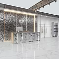 Spacious Modern Clothing Store Interior With Hanging Clothes Mannequins And Display Racks