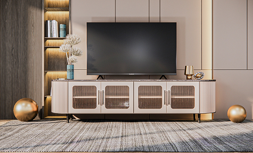 Modern TV Cabinet 3d model