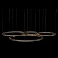 Chandelier Gold Black White Hanging Chandelier 3d model