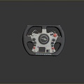 Steering wheel car steering wheel car parts life supplies 3d model