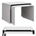 Clear Acrylic Furniture With Black Metal Frame And Modern Minimalist Design