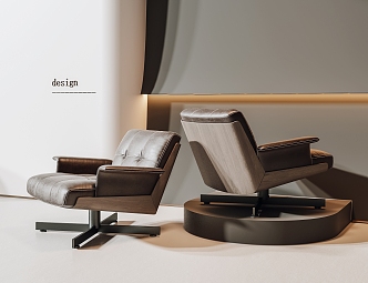 Modern Minotti Sofa Chair 3d model