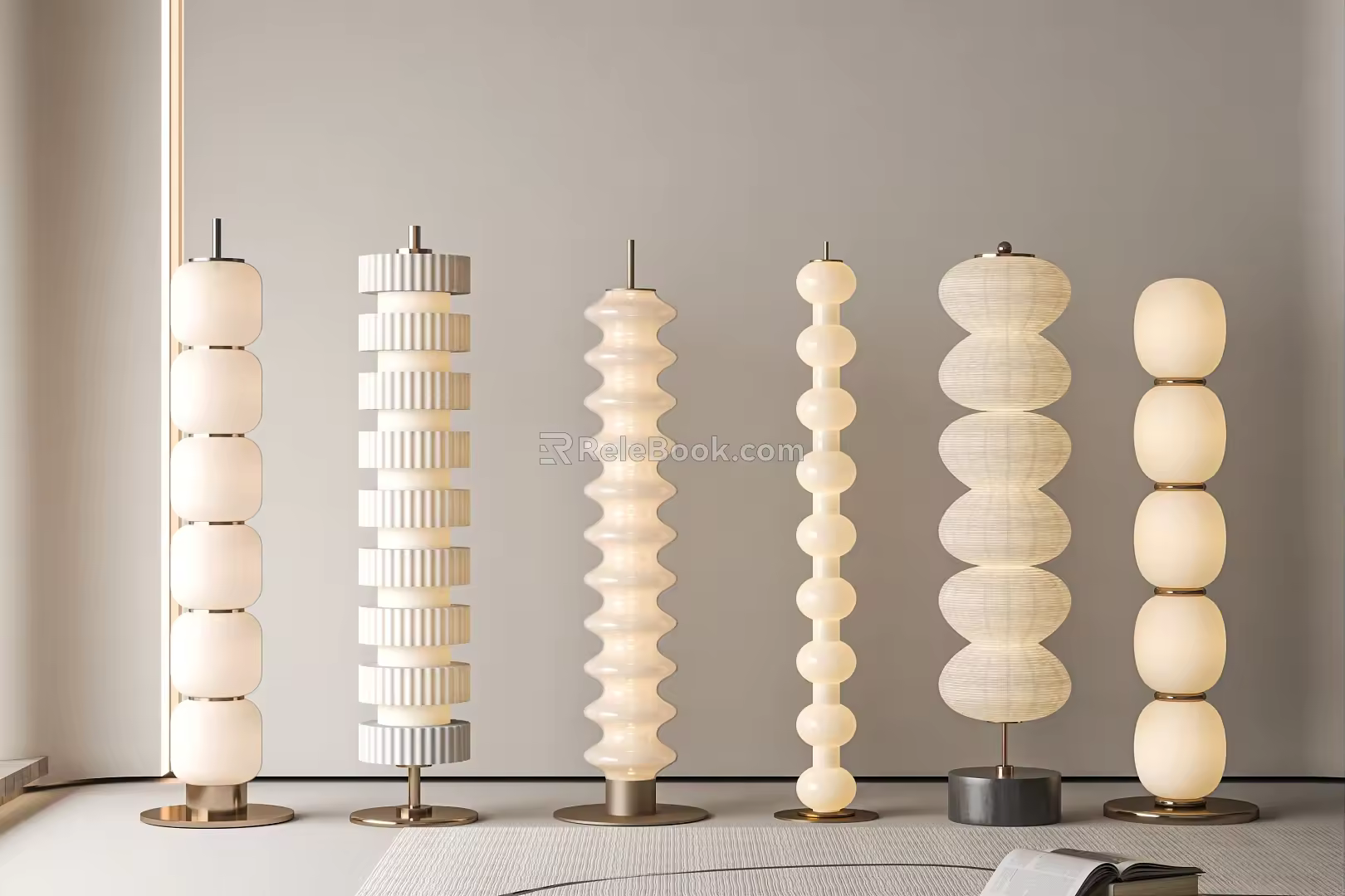 Modern floor lamp Simple floor lamp 3d model