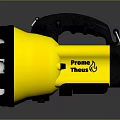 Powerful Streamlight LED Flashlight With Yellow And Black Design And Multiple Bulbs
