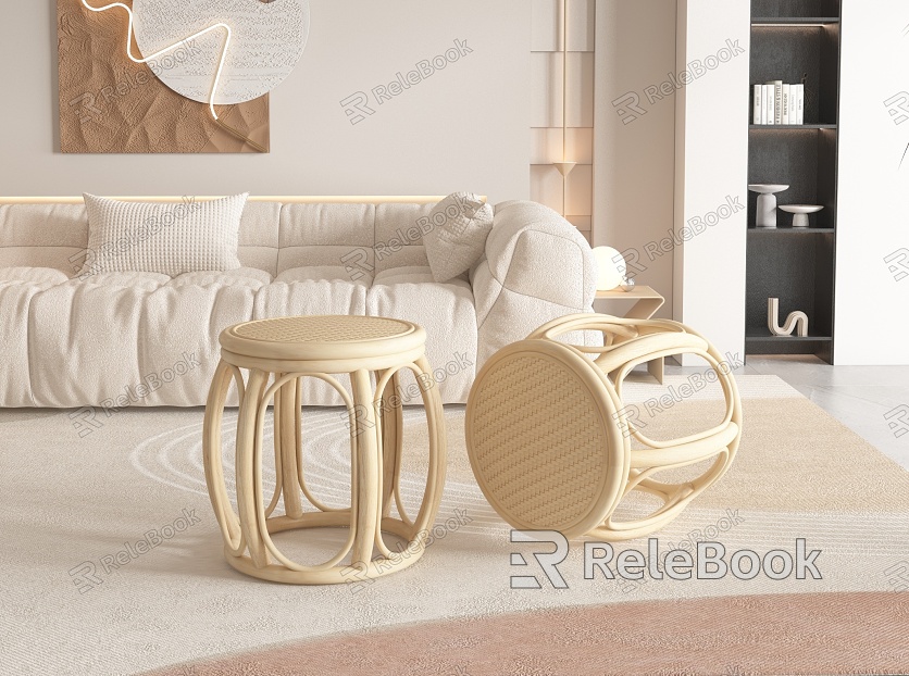 Rattan Furniture Small Rattan Chair model