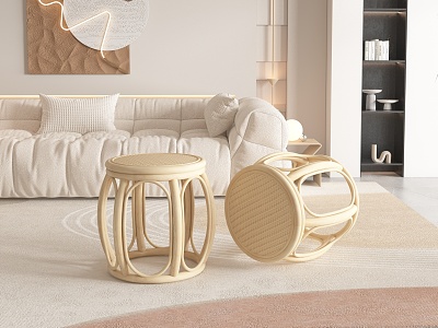 Rattan Furniture Small Rattan Chair model