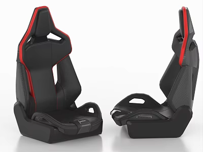 Car seat sports seat sports seat 3d model