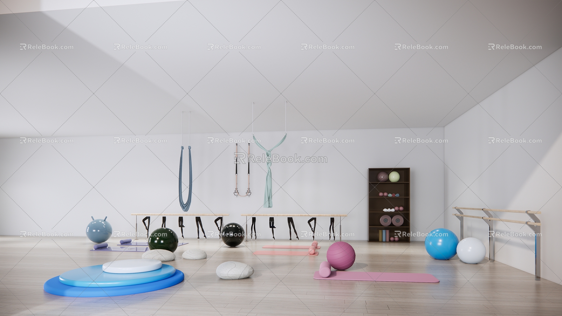 Modern Yoga Equipment Yoga Equipment 3d model