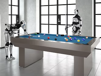 Modern Robot Creative Artificial Intelligence Intelligent Robot 3d model