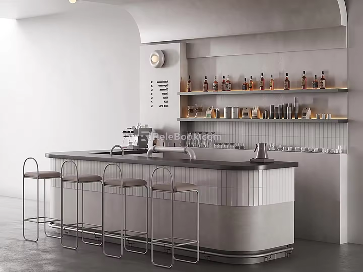 Bar 3d model