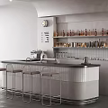 Bar 3d model