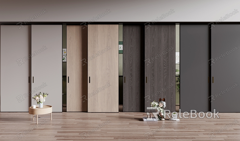 Modern sliding door model