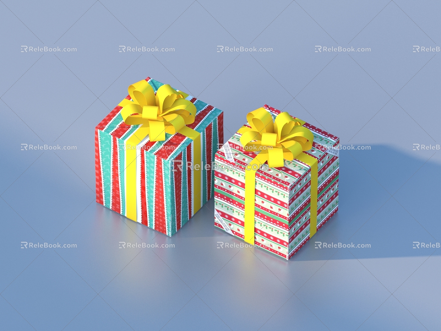 Gift Box Gift Box Packaging Box 3d model