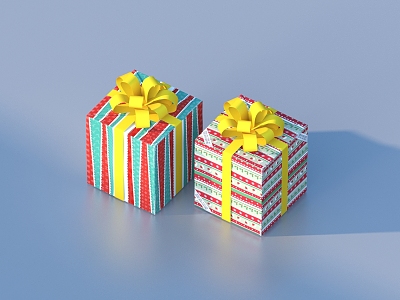 Gift Box Gift Box Packaging Box 3d model