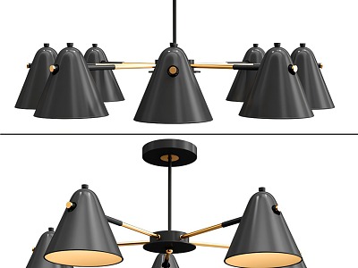 Chandelier lamps model