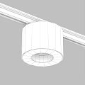 Modern Black Downlight Spotlight Track Mounted Home Interior Modern Bright Lighting Fixture