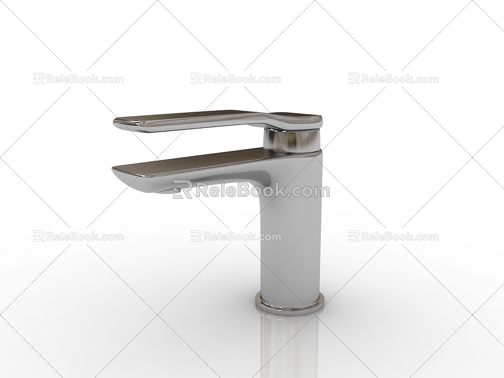 Modern hardware faucet 3d model