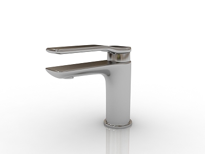 Modern hardware faucet 3d model