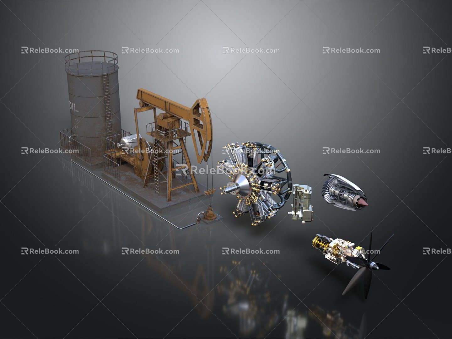 Drilling rig drilling platform drilling oil platform drilling oil drilling machine drilling equipment oil production equipment jack-up drilling rig 3d model