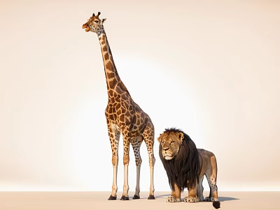 giraffe 3d model