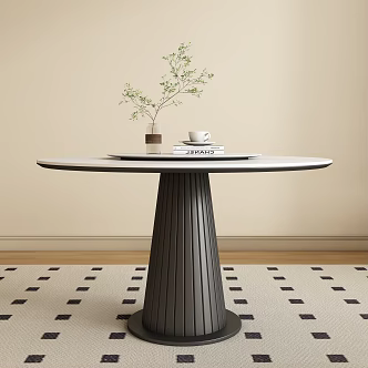 Round table 3d model