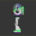 Toy Story Robot Assistant Small Robot Butler Robot Butler Figure 3d model
