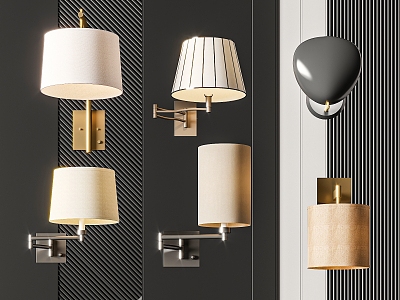 Modern wall lamp 3d model