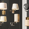 Modern wall lamp 3d model