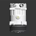 Automotive AC Compressor with Metal Housing Pulley and Bolt Mechanical Structure