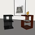 Modern Acrylic Side Table Simple Sofa Side Table Transparent Corner Table Light Luxury Small Coffee Table Modern Acrylic Side Table Simple Sofa Side Table Transparent Corner Table Light Luxury Small 3d model