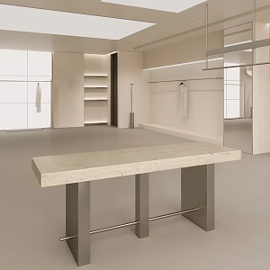 Qui clothing store 3d model