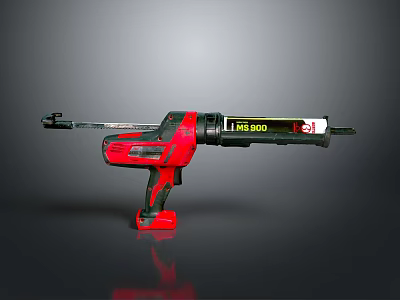 Red And Black Cordless Power Tool Model RE 500 With Battery Operation 3d model
