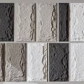 Decorative Wall Panels With Various Colors And Natural Textures For Interior Design
