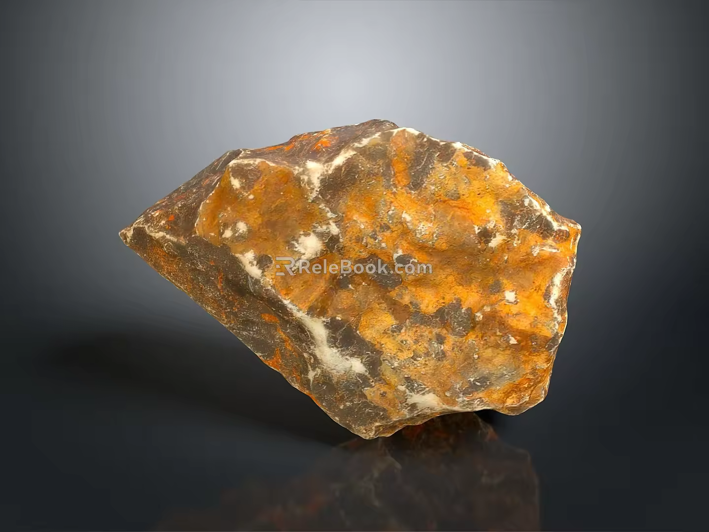 Rock Block Rock Block Rock Specimen Boulder Big Stone Block Rock Stratum Rock Stratum Rock Stratum Rock 3d model