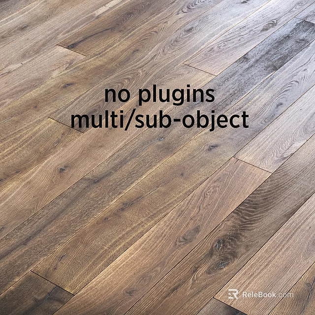 Classic Natural Hardwood Flooring With Rich Wood Grain And Smooth Texture 3d model 