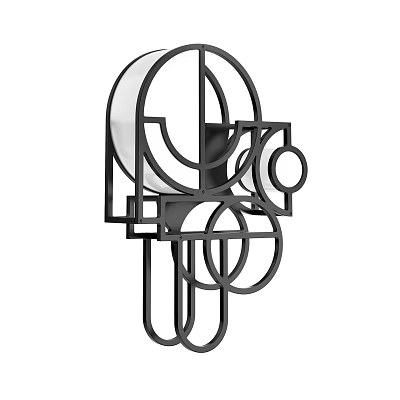 Roll & Hill Vintage Wall Lamp Metal Wall Lamp Decorative Wall Lamp Moonlight Wall Lamp 3d model