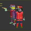 Characters Game Characters Game Characters Realistic Characters Cartoon Characters Handmade Cartoon Handmade 3d model