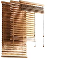 Modern Wooden Window Blinds With Various Styles And Natural Wood Tones