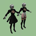 Characters 3d model