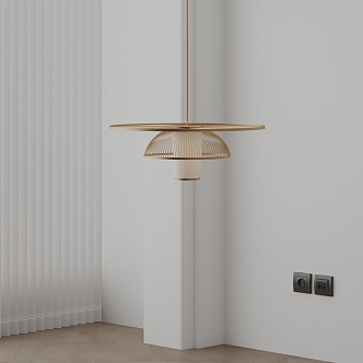 Modern chandelier 3d model