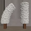 Modern Middle Ancient Floor Lamp Decorative Lamp 3d model