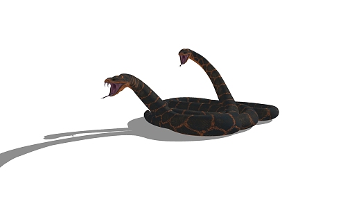 Modern Snake Animals 3d model