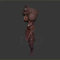 Game And Movie Character Design With Red Pilot Hat Goggles Scarf And Standing Pose
