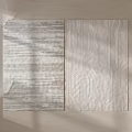Modern Square Carpet Fabric Carpet 3d model