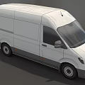 Automobile Volkswagen Commercial Vehicle Volkswagen Commercial Vehicle Van Seven-seater Vehicle Van Low-model Commercial Vehicle Low-model Simple-model Vehicle Low-surface Counting Vehicle 3d model